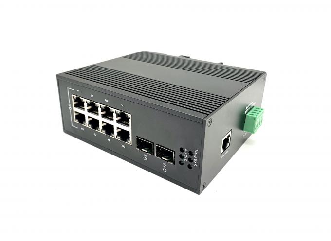 Industriële Gigabit Ethernet Switch 4 Poorts port SFP Industriële Gigabit Ethernet Switch 4 Poorts port SFP