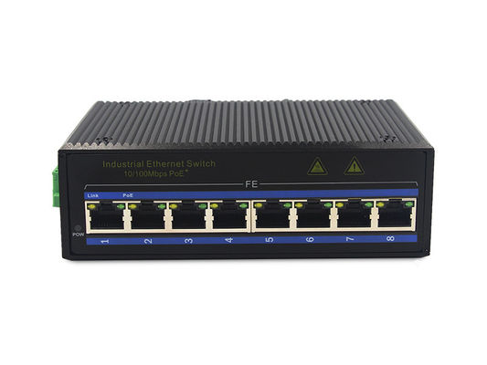De Schakelaar van metaal3w MSE1008P 8 Havens 10Base-t PoE Ethernet
