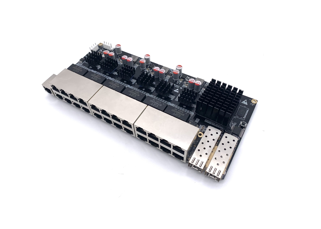 MSQ9224 2.5G Ethernet Switch 24x 2.5GT + 2x SFP+ Switch Kosteneffectiviteit 2.5G L3 Management Switch