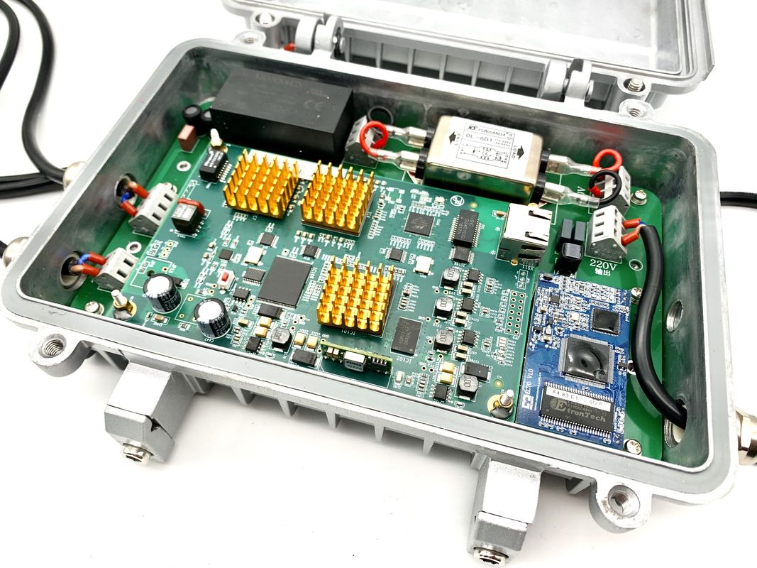 Het industriële Hybride Apparaat van Netwerkethernet, DSL-PLC Repeater Sterke Antiinterferentie