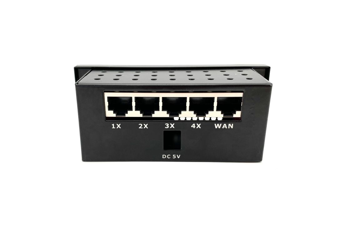 1 WAN 4 LAN Ingebedde Ethernet-Modules 4 Draadloze AP van de Havenpse Schakelaar Controle