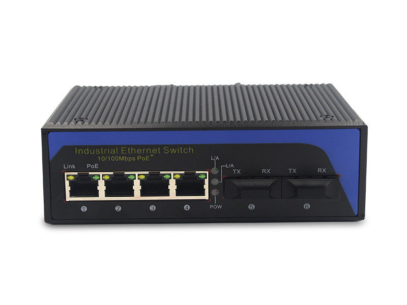 100M 2 Haven 100Base-x Industriële Ethernet-Schakelaar MSE1204