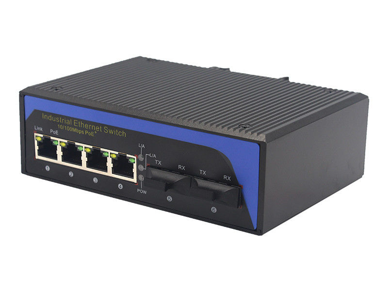 100M 2 Haven 100Base-x Industriële Ethernet-Schakelaar MSE1204