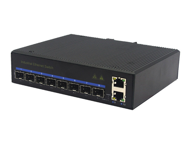 MSG1802 RJ45 2 Haven 10Base-t 100Base-TX Industriële Ethernet Schakelaar