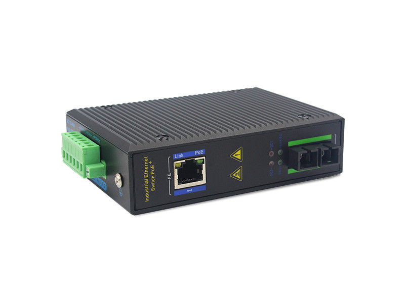 IP40 100Base-TX 100M de Schakelaar MSE1101P van Industrial PoE Ethernet