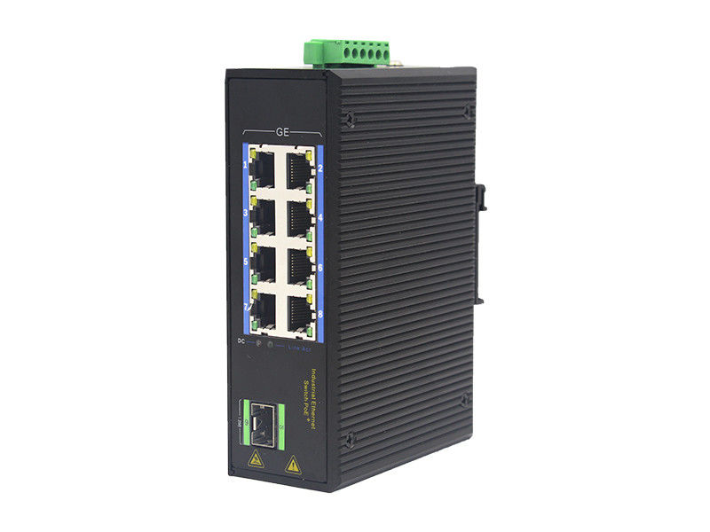 MSG1108P 100Base-t RJ45 1000M PoE Industriële Ethernet Schakelaar IP40